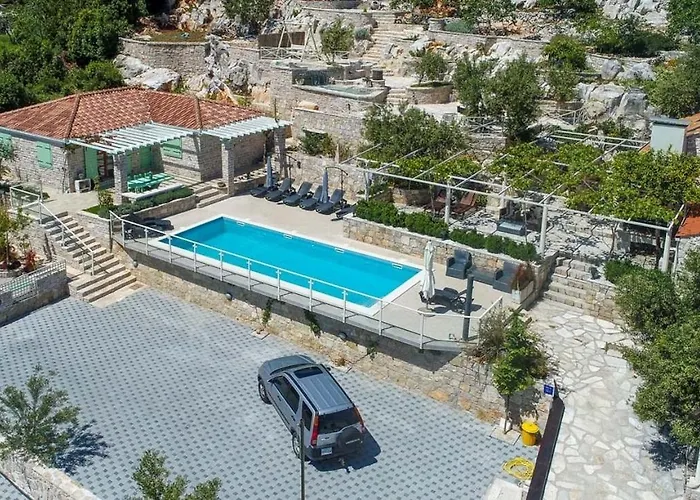 別荘 Family Friendly House With A Swimming Pool Orebic, Peljesac - 20612